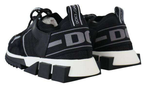 Dolce & Gabbana Chic Sorrento Slip-On Sneakers in Monochrome - Image 4