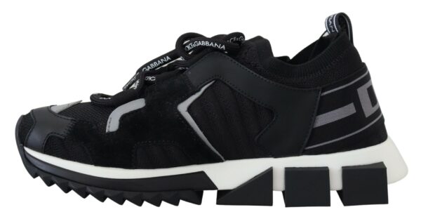 Dolce & Gabbana Chic Sorrento Slip-On Sneakers in Monochrome - Image 5