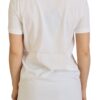 Dolce & Gabbana Elegant White Crew Neck Tee with Colorful Print - Image 2