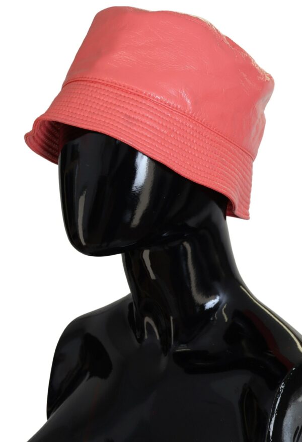 Dolce & Gabbana Elegant Peach Bucket Hat - Summer Chic Essential - Image 2