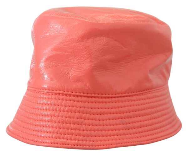 Dolce & Gabbana Elegant Peach Bucket Hat - Summer Chic Essential - Image 5