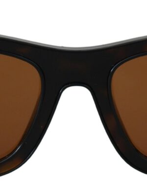 Dolce & Gabbana Chic Brown Acetate Sunglasses