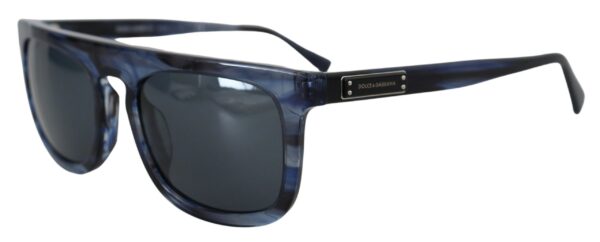Dolce & Gabbana Elegant Blue Acetate Sunglasses - Image 2