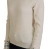 Dolce & Gabbana Ivory Turtleneck Wool Blend Sweater - Image 2
