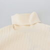 Dolce & Gabbana Ivory Turtleneck Wool Blend Sweater - Image 5