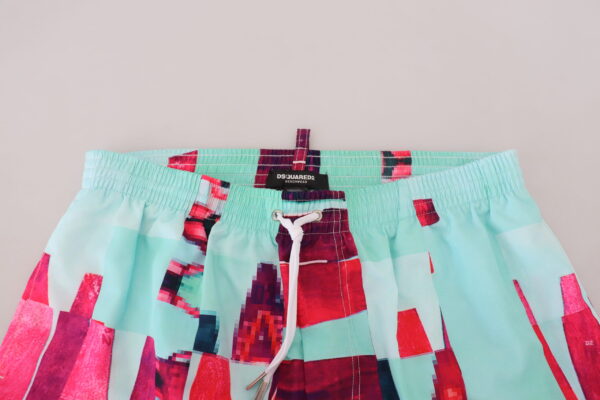 Dsquared² Multicolor Printed Swim Shorts Boxer - Image 4