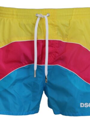 Dsquared² Exclusive Multicolor Swim Shorts Boxer