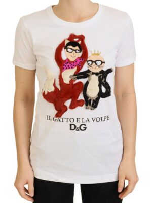 Dolce & Gabbana Iconic Prints Designer Cotton Tee