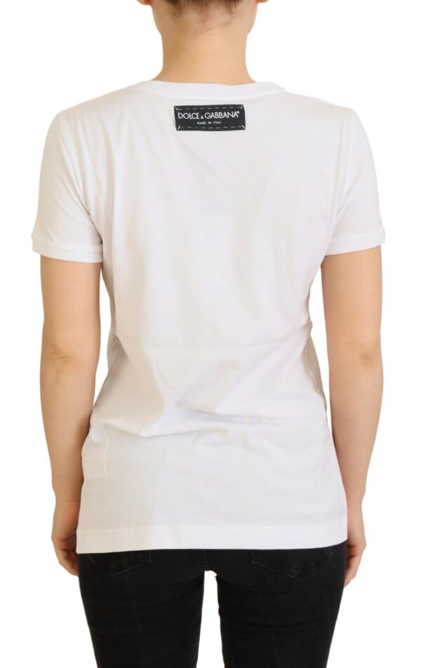 Dolce & Gabbana Iconic Prints Designer Cotton Tee - Image 3