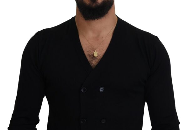 Dolce & Gabbana Elegant Cashmere Cardigan Sweater - Image 4