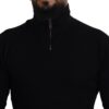 Dolce & Gabbana Elegant Silk Blend Black Pullover Sweater - Image 4