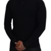 Dolce & Gabbana Elegant Silk Blend Black Pullover Sweater - Image 5
