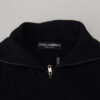 Dolce & Gabbana Elegant Silk Blend Black Pullover Sweater - Image 6