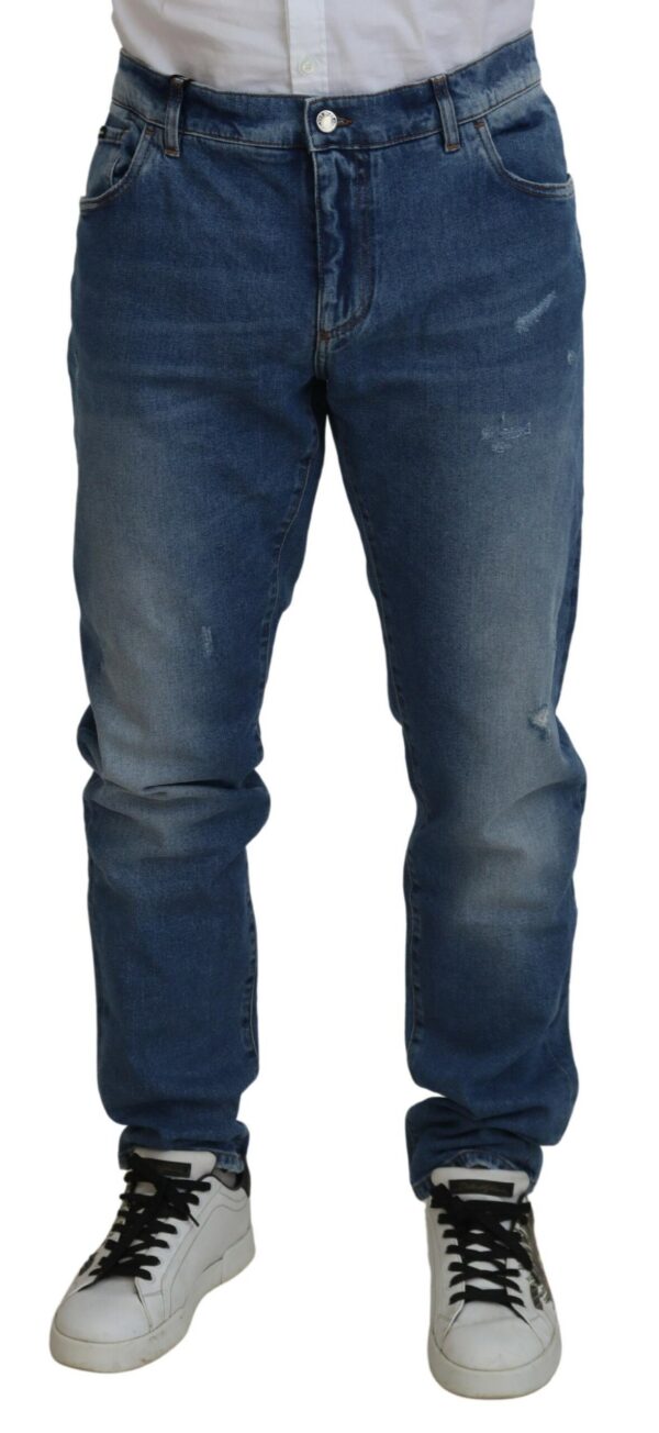 Dolce & Gabbana Exquisite Italian Skinny Denim Jeans - Image 2