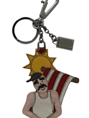 Dolce & Gabbana Chic Multicolor Designer Keychain