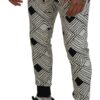 Dolce & Gabbana Elegant Monochrome Sport Sweatpants - Image 2