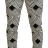Dolce & Gabbana Elegant Monochrome Sport Sweatpants - Image 3