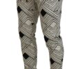 Dolce & Gabbana Elegant Monochrome Sport Sweatpants - Image 4