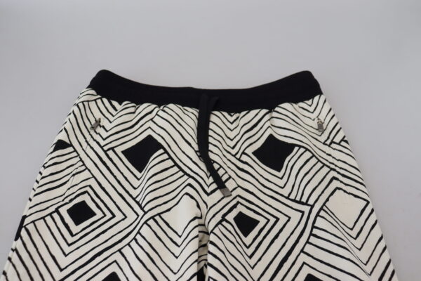 Dolce & Gabbana Elegant Monochrome Sport Sweatpants - Image 5