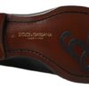 Dolce & Gabbana Elegant Black Leather Slipper Loafers - Image 3