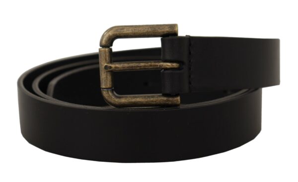 Dolce & Gabbana Elegant Italian Leather Belt - Image 2