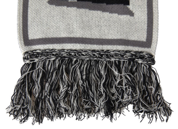 Dolce & Gabbana Elegant Gray Cashmere Men's Scarf - Image 3