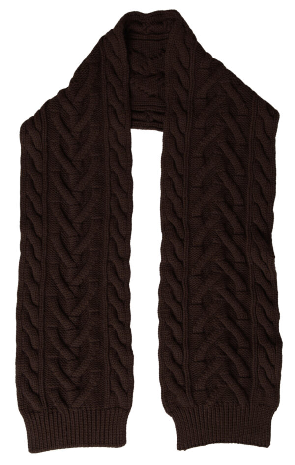 Dolce & Gabbana Elegant Cashmere Wool Blend Scarf - Image 2