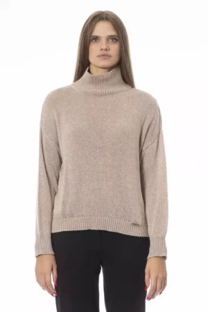 Baldinini Trend Beige Viscose Women Sweater