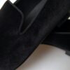 Dolce & Gabbana Elegant Velvet Black Loafers for Men - Image 7