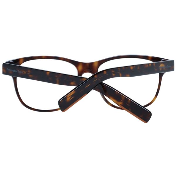 Ermenegildo Zegna Brown Men Optical Frames - Image 3