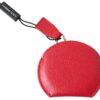 Dolce & Gabbana Elegant Red Leather Mirror Holder - Image 4
