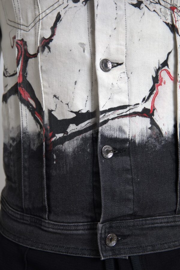 Dolce & Gabbana Multicolor Cotton Stretch Denim Jacket - Image 8