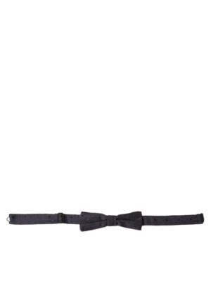 Dolce & Gabbana Elegant Silk Polka Dot Bow Tie