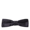 Dolce & Gabbana Elegant Silk Polka Dot Bow Tie - Image 3