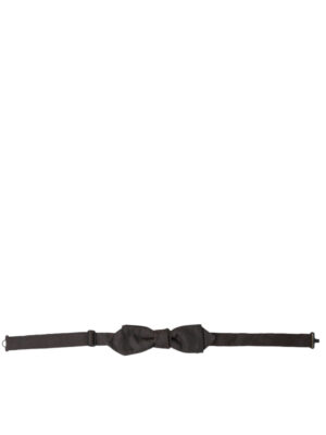 Dolce & Gabbana Elegant Brown Silk Blend Bow Tie