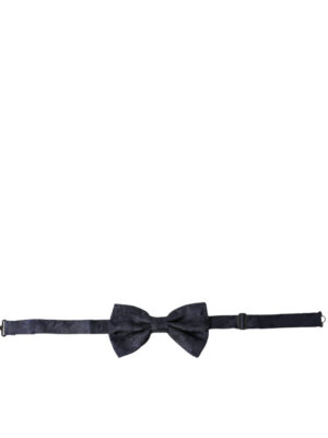 Dolce & Gabbana Elegant Silk Blue Bow Tie