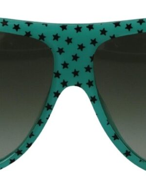 Dolce & Gabbana Chic Square Sunglasses with Star Pattern