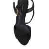 Dolce & Gabbana Elegant Ankle Strap Sandals with Mirror Heels - Image 2