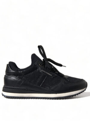 Dolce & Gabbana Elegant Black Classic Sneakers