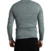 Dolce & Gabbana Elegant Green Turtleneck Pullover Sweater - Image 3
