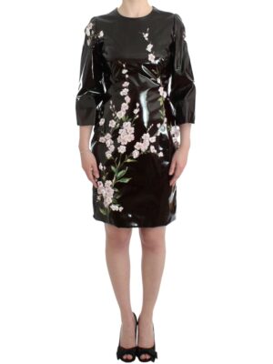 Dolce & Gabbana Elegant Floral Embellished Shift Dress