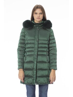 Baldinini Trend Green Polyester Women Jacket