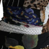 Dolce & Gabbana Elegant Patchwork Silk Midi Dress - Image 5