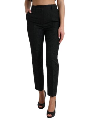 Dolce & Gabbana High Waist Tapered Elegance Pants