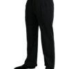 Dolce & Gabbana Elegant Black Wool Dress Pants - Image 2