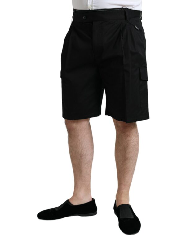 Dolce & Gabbana Sleek Designer Bermuda Cargo Shorts - Image 2