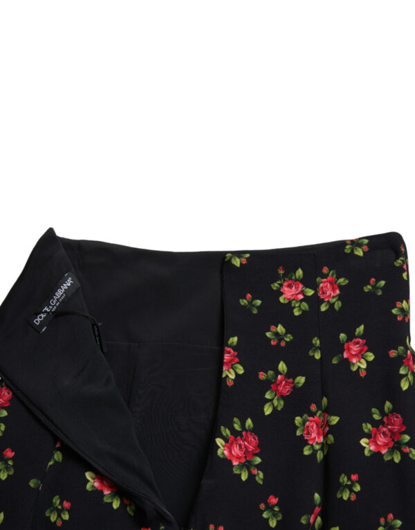 Dolce & Gabbana Floral A-Line Mini Skirt with High Waist - Image 5