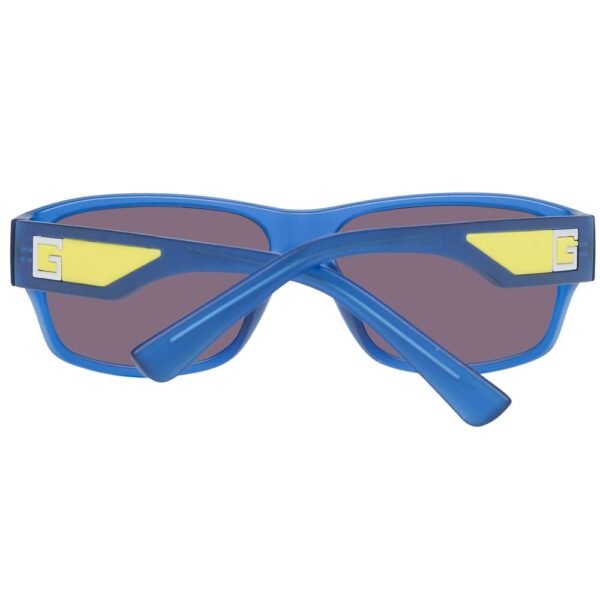 Guess Blue Unisex Sunglasses - Image 3