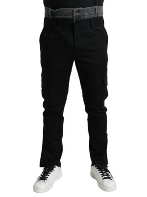 Dolce & Gabbana Elegant Skinny Cotton Stretch Joggers