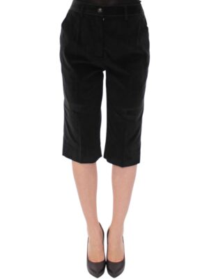 Dolce & Gabbana Elegant Designer Black Shorts